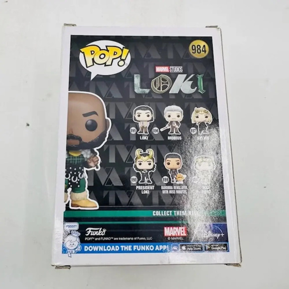 NEW Funko Pop! Marvel Loki - Boastful Loki #984 Vinyl Figure Bobblehead - Picture 6 of 9
